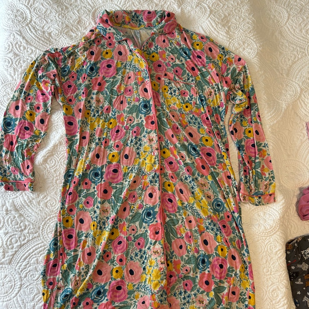 Little Sleepies Colorful Floral Dress
